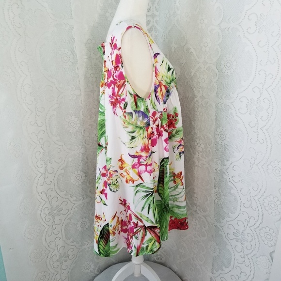 Umgee Flower Design Dress - Picture 6 of 7